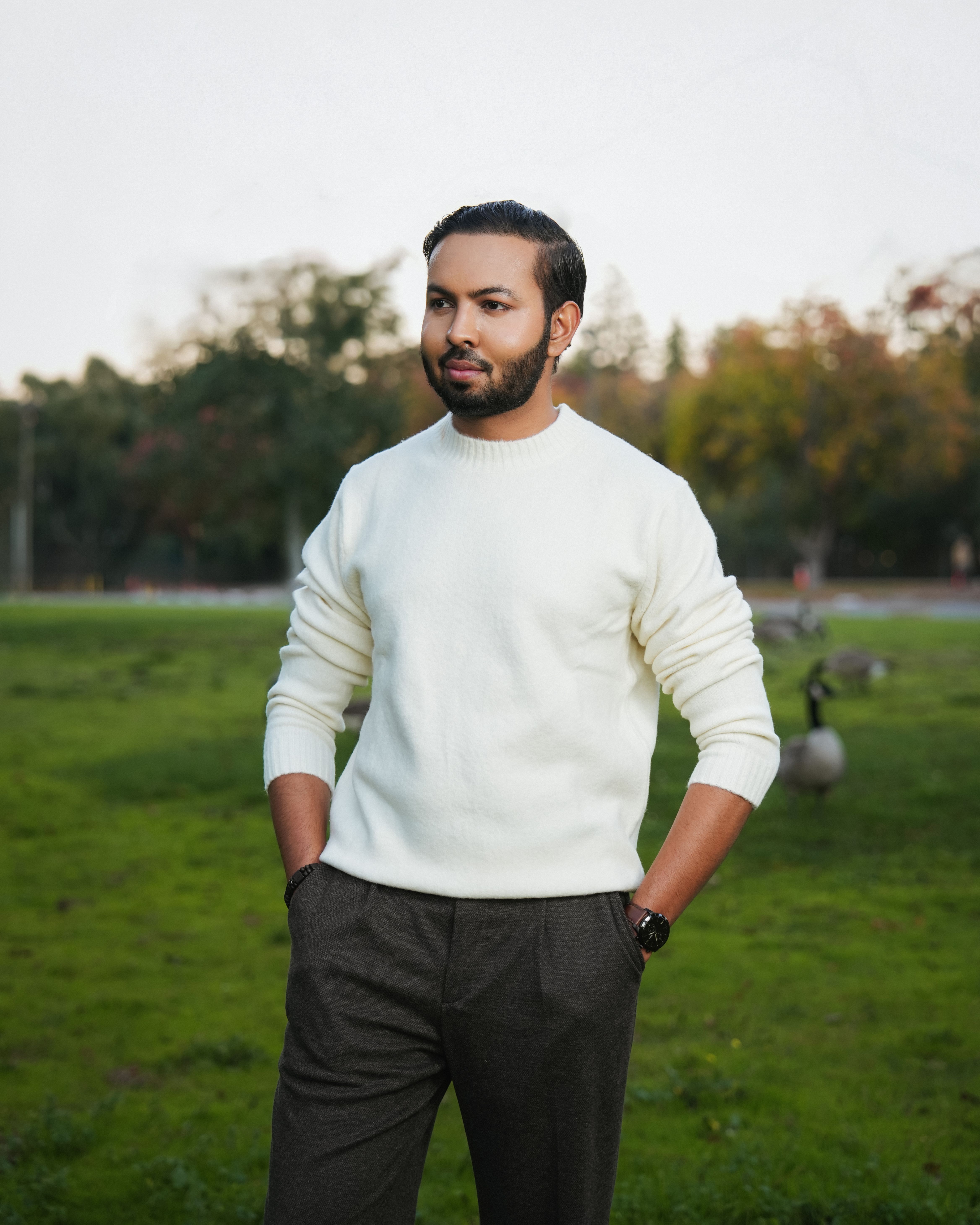 Dating portrait in downtown Danville, California