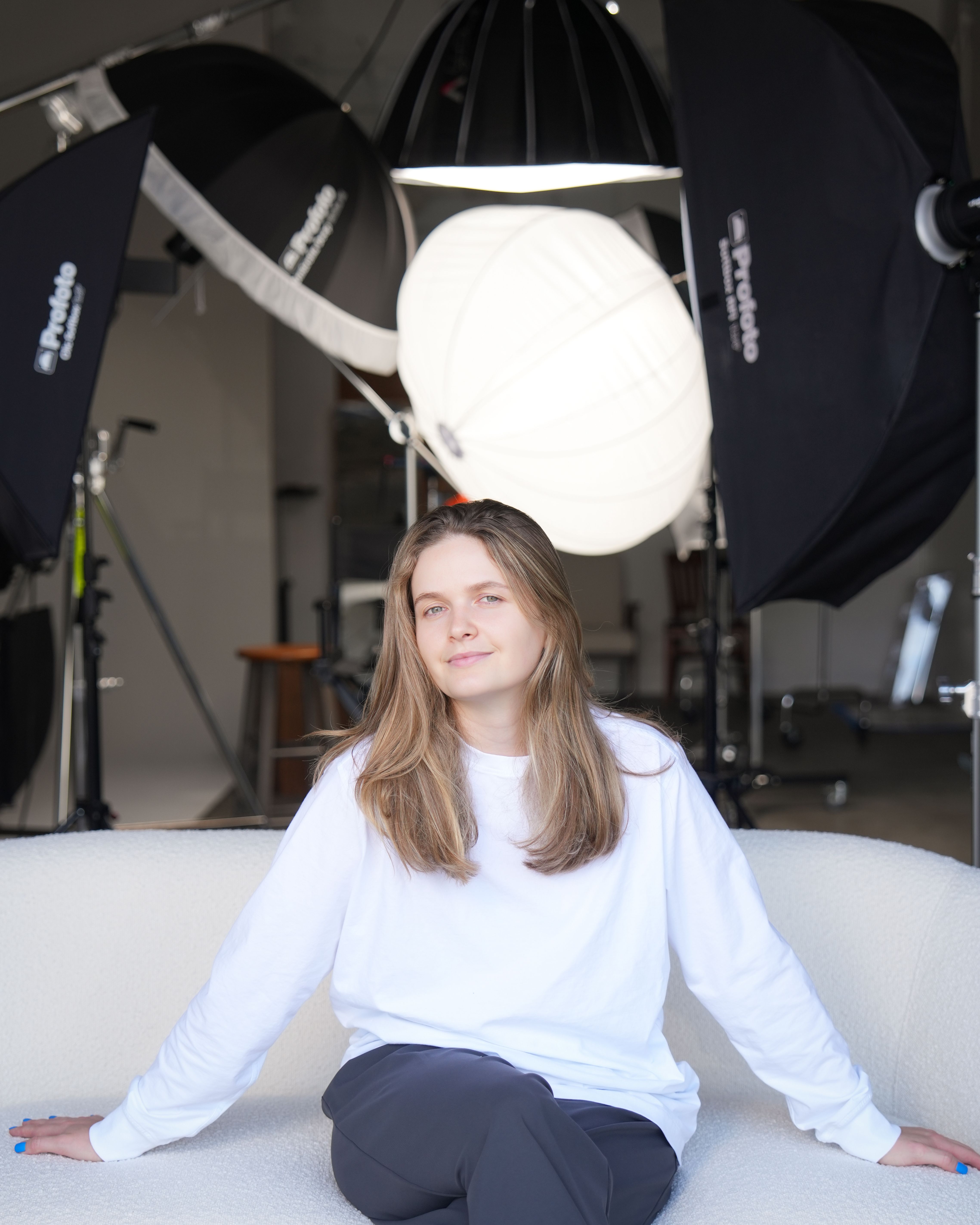 Kate Zotova, Pacifica Studio photographer Portrait of Kate Zotova, founder and photographer at Pacifica Studio.