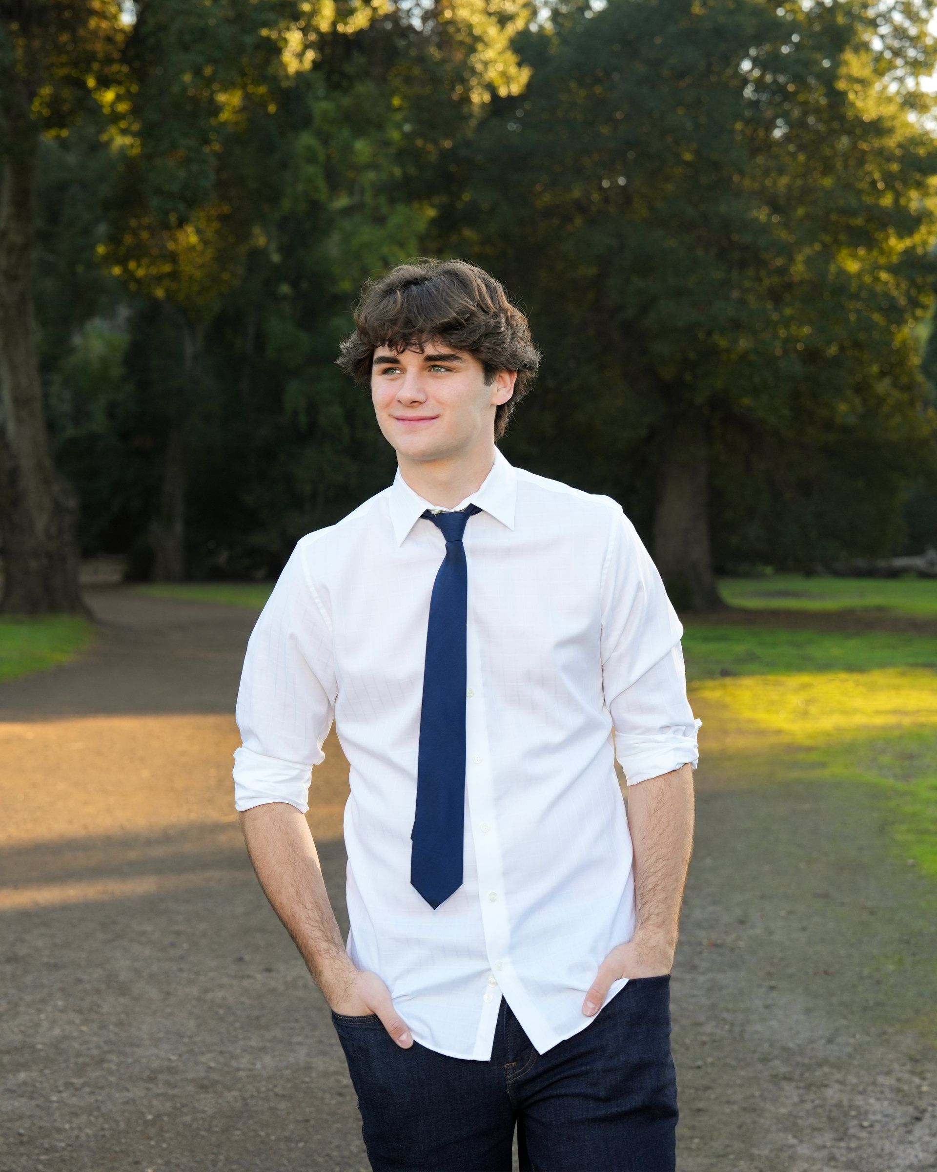 Outdoor portrait in Santa Clara, California