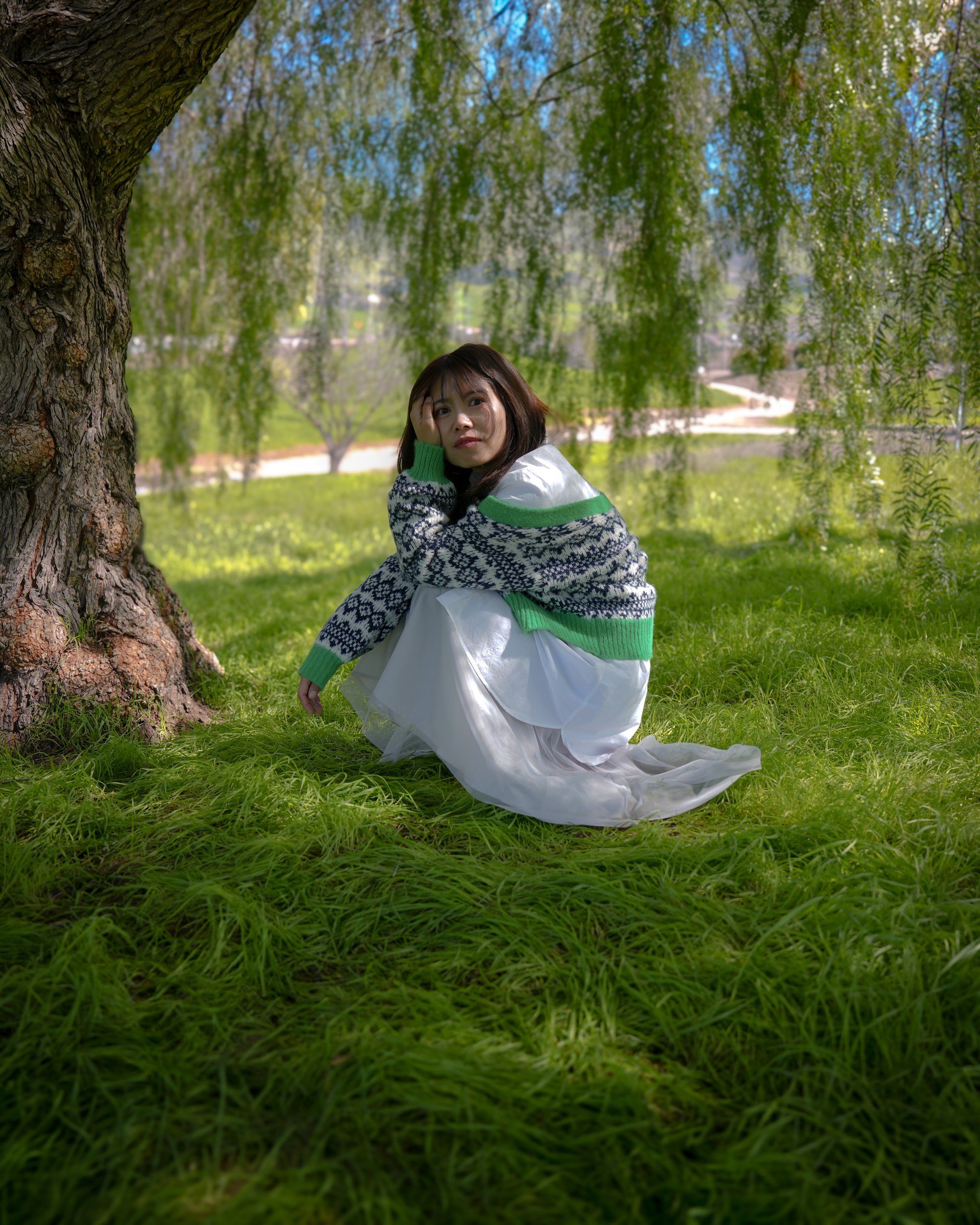 Outdoor portrait photographer in Santa Clara, California