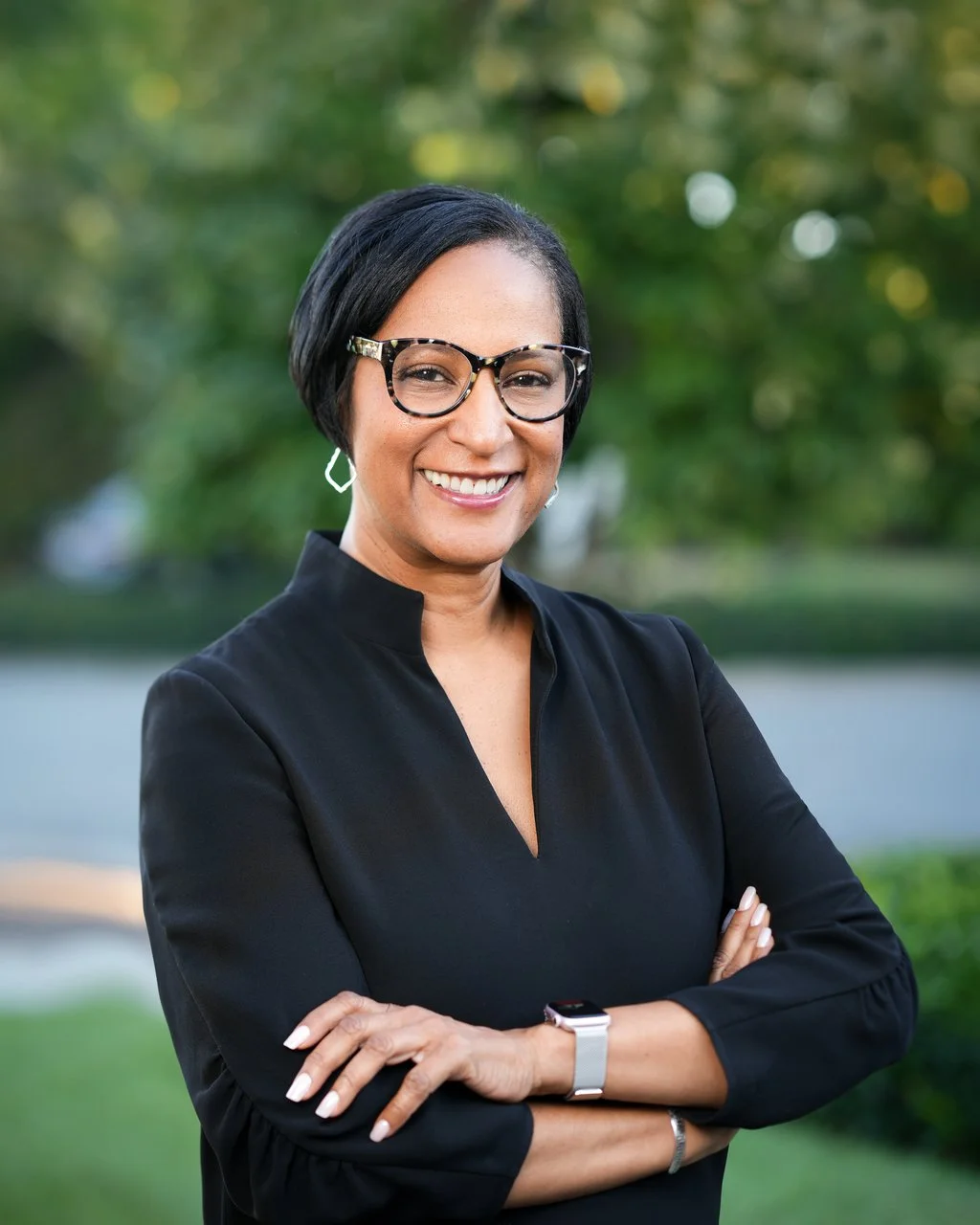 Outdoor executive portrait session in San Jose, California